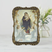 イエズスメアリーエンジェルズファインアートカファンシーットクリスマス シーズンカード (スタンド正面)