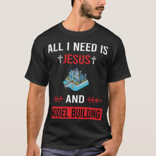 イエズスモデル建物 Tシャツ