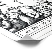 イエズス会と司祭のポートレート ポスター (角)