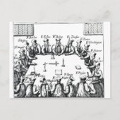 イエズス会と司祭のポートレート ポストカード (正面)