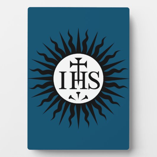 イエズス会のシンボル フォトプラーク (正面)