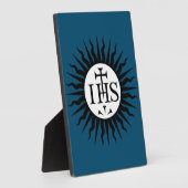 イエズス会のシンボル フォトプラーク (側面)