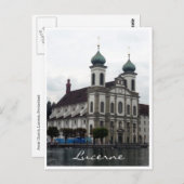 イエズス会のルーサン教会 ポストカード (正面/裏面)