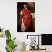 イエズス会の創立者ロイオラの聖イグネイシャス ポスター (ホームオフィス)