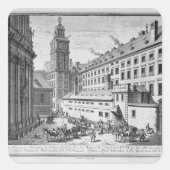 イエズス会の新しい天文台の眺め スクエアシール (正面)