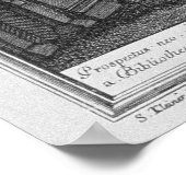 イエズス会の新しい天文台の眺め ポスター (角)