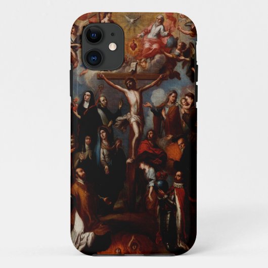 イエズス会の聖人たちと十字架の寓意 Case-Mate iPhoneケース (裏面)