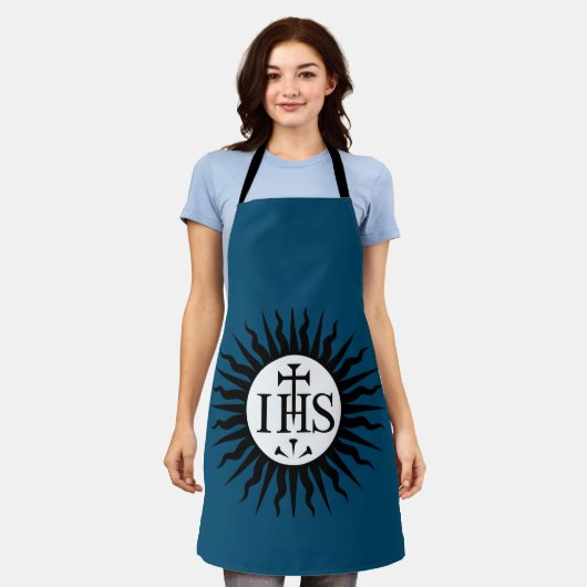 イエズス会の象徴 エプロン (着用した状態)