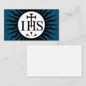 イエズス会の象徴 エンクロージャーカード (正面/裏面)