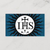 イエズス会の象徴 エンクロージャーカード (正面)