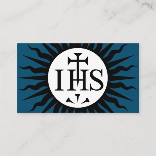 イエズス会の象徴 エンクロージャーカード (正面)