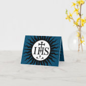 イエズス会の象徴 カード (黄色い花)