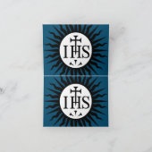 イエズス会の象徴 カード (内部)