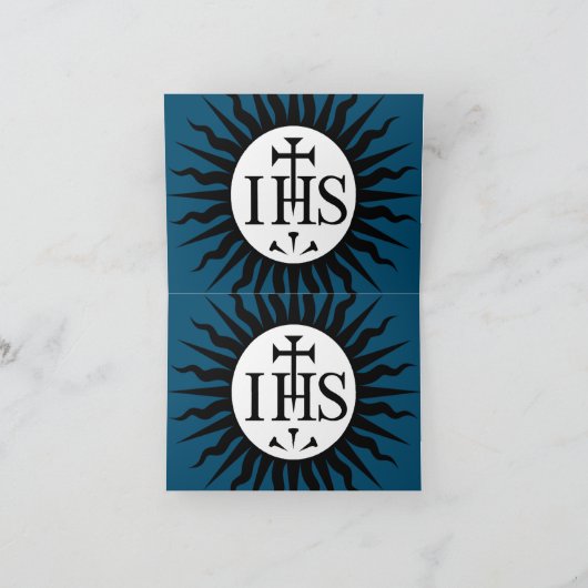 イエズス会の象徴 カード (内部)