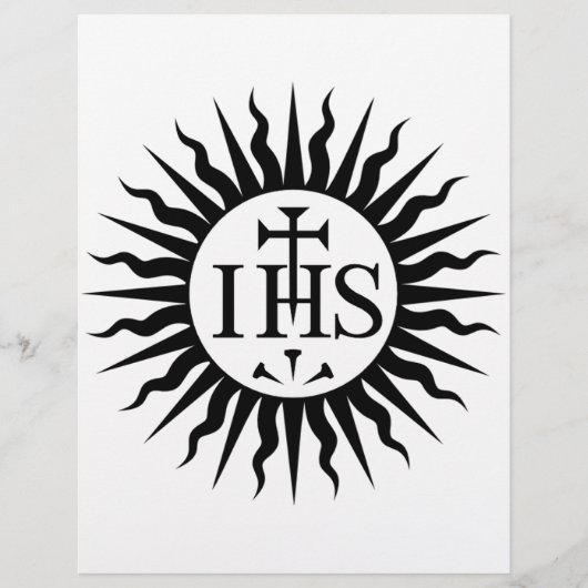 イエズス会の象徴 チラシ (正面)