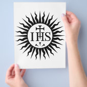 イエズス会の象徴 チラシ (手)