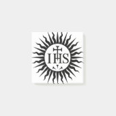 イエズス会の象徴 ポストイット (正面)