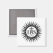 イエズス会の象徴 マグネット (正面/裏面)