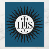 イエズス会の象徴 ワインラベル (シングルラベル)