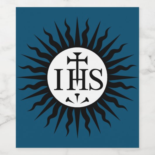 イエズス会の象徴 ワインラベル (シングルラベル)