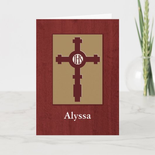 イエズス会の顕彰祝い,クー カード (正面)