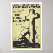 イエズス会ファースト部隊1937 WPA ポスター (正面)