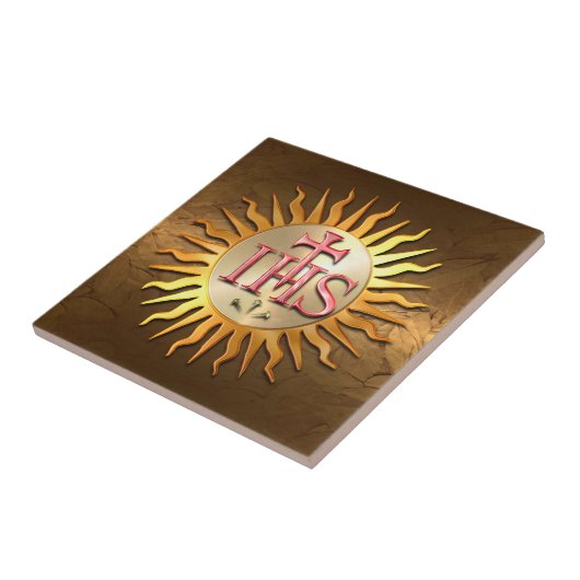 イエズス会士のシール タイル (側面)