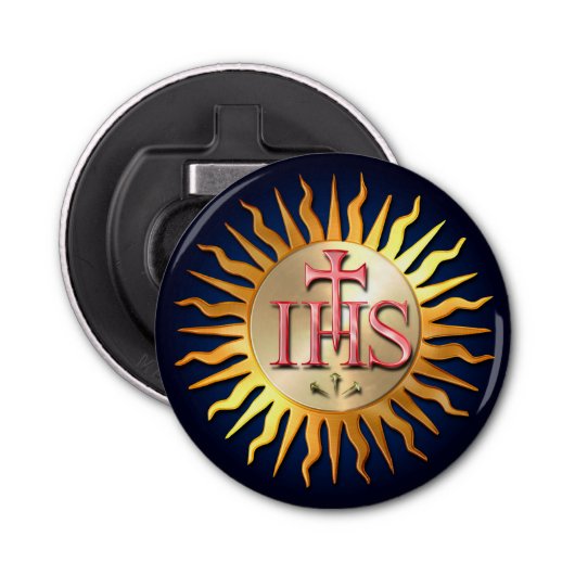 イエズス会士のシール 栓抜き (正面)