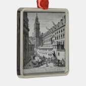 イエズス会士の新しい観測所の眺め メタルオーナメント (右)