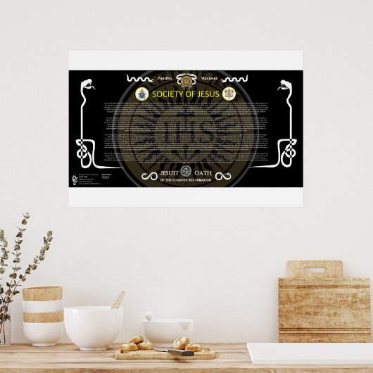 イエズス会 – イエズス会の血誓い ポスター (キッチン)