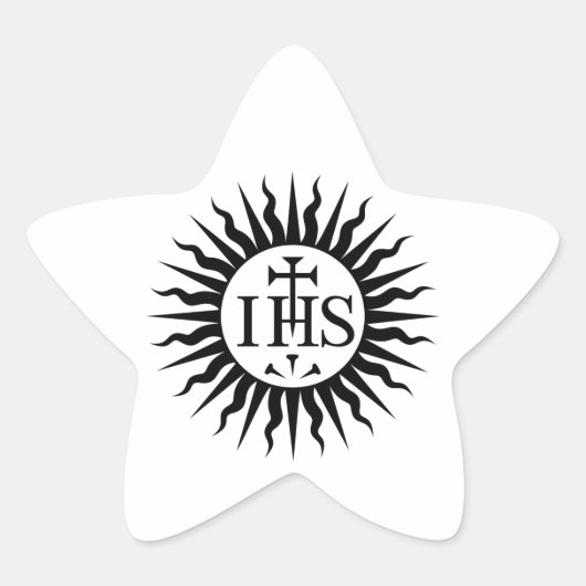 イエズス会 星シール (正面)