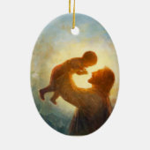 イエズス保持ベビーオーナメント セラミックオーナメント (裏面)
