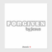 イエズス引用文白カスタム刻ビニール シール (シート)