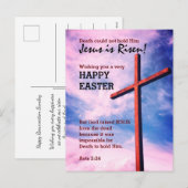 イエズス復活ハッピーイースターカスタマイズ シーズンポストカード (正面/裏面)