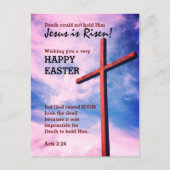 イエズス復活ハッピーイースターカスタマイズ シーズンポストカード (正面)