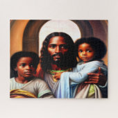 イエズス愛の腕520ピースのジグソーパズル ジグソーパズル (横)