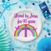 イエズス愛90誕生日 ペーパープレート (パーティー)
