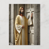 イエズス招待時アンティークドア ポストカード (正面)