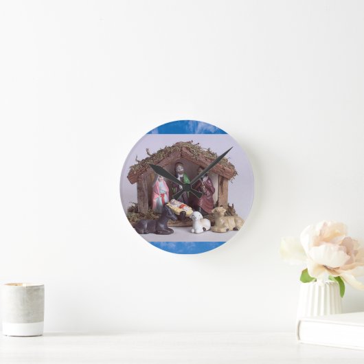 イエズス時計 ラウンド壁時計 (ホーム)