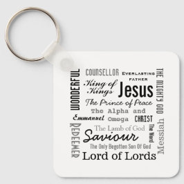 イエズス書の文字 キーホルダー