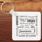 イエズス書の文字 キーホルダー (正面)