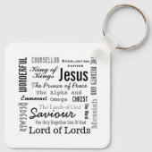 イエズス書の文字 キーホルダー (裏面)