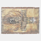 イエズス毛布の名前 スローブランケット (正面)