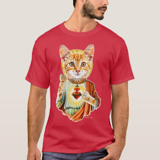 イエズス猫 Tシャツ