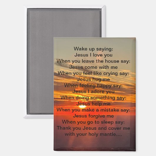 イエズス磁石 マグネット (正面/裏面)