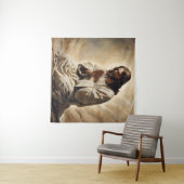 イエズス祈の芸術作品 タペストリー (インサイチュ(横))