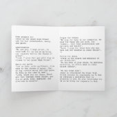 イエズス神父カード カード (内部)