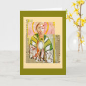 イエズス神父カード カード (黄色い花)