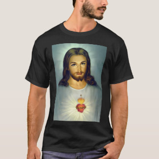 イエズス聖なるハート神の慈悲クリスチャンローマ教会 Tシャツ