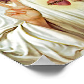 イエズス聖ハート平和サインポートレート ポスター (角)